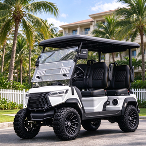 Carrito de Golf Eléctrico Todoterreno de 4 Plazas, 48V/60V Opcional, para Clubes de Golf y Transporte en Resorts - Product Image 1