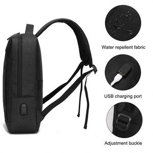 Custom LOGO Fashion Waterproof Men's Multifunctional Laptop Bag Business College <b>Students</b> <b>Backpack</b> with USB - Product Image 2