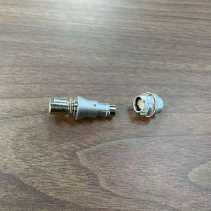 Connecteur mâle et prise femelle compatibles Fisher 102 0F 2 3 4 5 7 9 broches, aviation, métal, étanche IP67, à poussée-tirage, autobloquant - Product Image 5