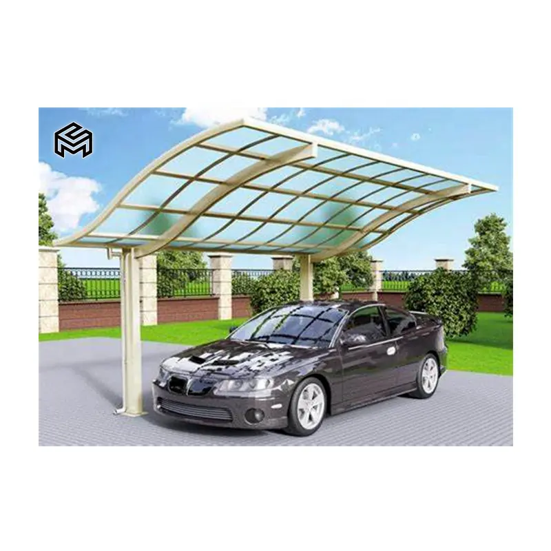 Алюминиевый навес для навеса, металлическая крыша, парковочный гараж