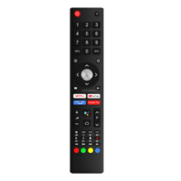 Télécommande universelle infrarouge GCBLTV02ADBBT pour téléviseur LED HD Chiq Changhong