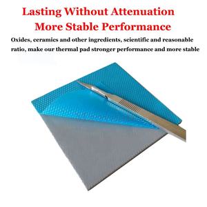 Personalice su logotipo MOQ bajo 2W-18W 0,5/0,75/1,0/1,25/1,5/2,0/3,0mm Almohadilla térmica para ventilador <span class=keywords><strong>de</strong></span> <span class=keywords><strong>PC</strong></span> para juegos Enfriador <span class=keywords><strong>de</strong></span> caja <span class=keywords><strong>de</strong></span> computadora CPU <span class=keywords><strong>GPU</strong></span> PS5 - Product Image 3