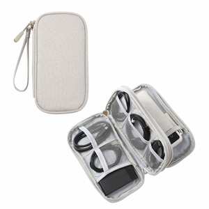 Estuche Organizador de Viaje Portátil con Logotipo Personalizado, Estuche Rígido Impermeable para Accesorios Electrónicos, Bolsa de Almacenamiento para Cables Digitales USB - Product Image 4