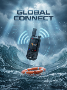 Walkie talkie flotante 4G POC con GPS y Bluetooth, impermeable IP67, directo de fábrica, compatible con <span class=keywords><strong>Zello</strong></span>, para acampadas al - Product Image 3