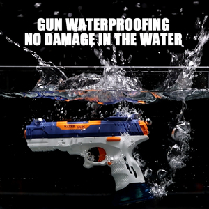 Pistola de Agua Eléctrica <span class=keywords><strong>Glock</strong></span>, Disparo Continuo, Alta Presión, Recargable, Juguete Acuático de Verano, Juguete para Piscina y Playa al Aire Libre - Product Image 6
