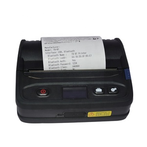 Impresora térmica de código de barras para escritorio, máquina de impresión térmica de 4 pulgadas y 58mm para códigos de barras, HCC-L51 de etiquetas de envío - Product Image 3