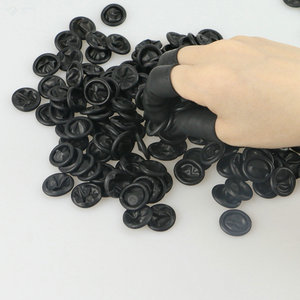 Esd Antistatisch Versus Handschoenen Groot Formaat Blauw Flossen Latex Vingerbedjes - Product Image 5