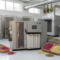 Machine de séchage des fruits de type pompe à chaleur pour la production de chips et de snacks aux fruits secs