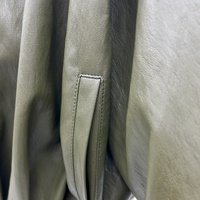 Blouson Moto Femme en Cuir PU à Col Montant, Taille Personnalisée, Logo et Couleur au Choix, Épaulettes, Coupe Courte et Taille Cintrée
