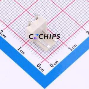 BX-VH3.96-2PWZ-GW Wire-to-Board Pin Header Bent Lead Through Hole,P=3.96mm Connector 1x2P 3.96mm Right Angle Insert VH - Product Image 1