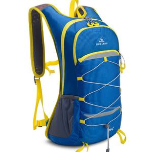 Sac à dos de vélo léger pour le plein air, course à pied sur sentier, marathon, randonnée, voyage, imperméable, fermeture éclair en nylon, sac d'hydratation pour le vélo - Product Image 1