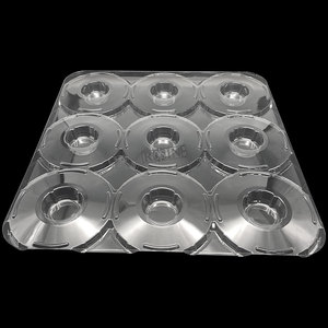 Insert en plastique empilable pour cônes de <span class=keywords><strong>fil</strong></span> |   Plateau pour bobines de <span class=keywords><strong>fil</strong></span> industriel - Product Image 5