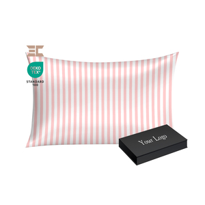 <span class=keywords><strong>Federe</strong></span> di Lusso Stampate in Seta 22-25 Momme, Doppia Faccia, 100% Vera Seta, Protezione Cuscino Liscia, Ideale per Regali - Product Image 1