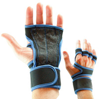 Guantes Deportivos Transpirables de Medio Dedo para Levantamiento de Pesas, de Poliéster, para Ejercicio, Ciclismo, Unisex