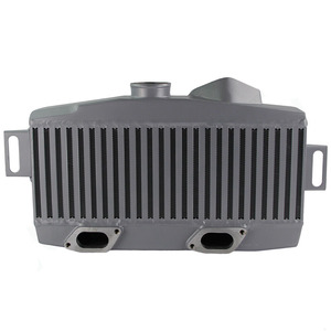 High Performance TMIC Top-Mount Intercooler for 2008-15 Subaru WRX STI Silver - Product Image 4