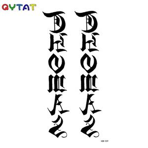 Autocollant de <span class=keywords><strong>tatouage</strong></span> temporaire personnalisé OEM, <span class=keywords><strong>tatouage</strong></span> réaliste pour le bras, encre noire, mots célèbres silencieux, <span class=keywords><strong>doigts</strong></span>, mains, autocollant de <span class=keywords><strong>tatouage</strong></span> pour hommes et femmes - Product Image 6