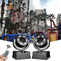 Effet de scène Strom 90W RGBW DMX 6pcs LED Bubble Machine pour événement Party Show