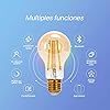 Bombilla inteligente A60 6W Bluetooth Mesh CCT, control remoto, regulable, ideal para crear ambientes y automatizar la iluminación. - Product Image 2