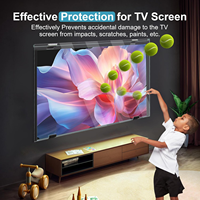 Großhandel Premium Clear Acryl Anti Blaulicht Filter 65 Zoll TV-Schutz folie 43 ''Zoll Acryl TV Displays chutz folie