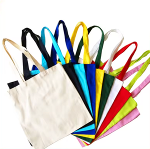 Bolsa de compras reutilizable de lona personalizada de gran capacidad con logotipo - Product Image 2