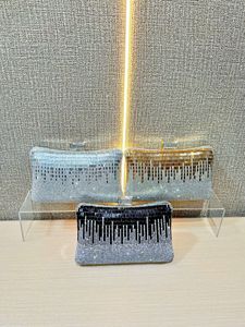 New Cross-border Polyester Rhinestone Evening <b>Clutch</b> Bag Ladies Celebrity Dress Shoulder Crossbody Handbag Tanjing - Product Image 4