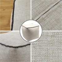 Approvisionnement d'usine stockage pouf lecture loisirs pouf pouf décor à la maison coussin de sol détachable repose-pieds repose-pieds pouf