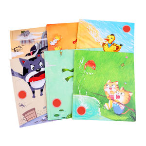 Servicios de impresión de papel y cartón para niños de tapa dura de cuero fino personalizado - Product Image 6