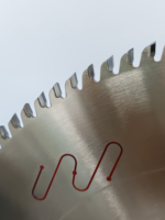 Lame de scie circulaire TCT de qualité industrielle, diamètre 18 pouces, 140 dents ATB, finition nitridée pour la coupe du bois, garantie 3 ans