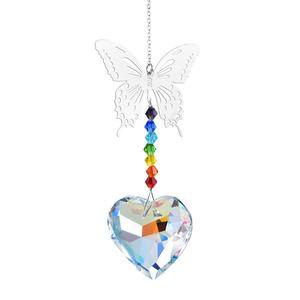 Suncatcher Butterfly Custom Wind Chimes Sun Light Catcher Adorno colgante Crystal Light Shadow Wind Chime - Product Image 2