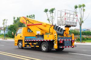 Camión Plataforma Elevadora JMC 30M en Oferta, Camión con Cesta Elevadora de Brazo Recto, Diésel, Manual, para Operaciones en Altura - Product Image 6