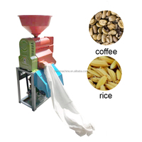 Moulin à riz à éplucher les grains de café de grande capacité Fraiseuse à riz diesel Machine à raice automatique Moulin à riz