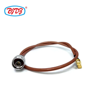 Usine directement en gros N type prise mâle vers sma mâle 90 degrés câble rf RG142 Pigtail Jumper câble d'extension assemblage