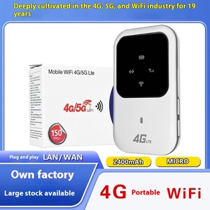 M80 di động xe Mifi <span class=keywords><strong>router</strong></span> 4G Wifi đầy đủ khả năng tương thích Mạng Sim thẻ 2.4G internet không dây tường lửa đầy màu sắc ánh sáng nhà - Product Image 3
