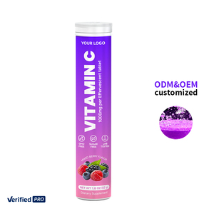 Comprimés effervescents de vitamines OEM pour soutenir la santé des cheveux, de la peau, des ongles et du cerveau - Product Image 1