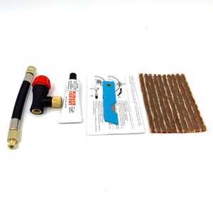 Kit de réparation de <span class=keywords><strong>moto</strong></span> avec bouchon de <span class=keywords><strong>pneu</strong></span> sans chambre à air pour cylindre de gaz CO2 - Product Image 2