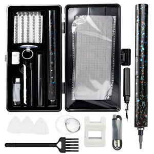 Kit de Destornillador de Impacto Recargable Mini, Juego de Destornilladores Eléctricos Inalámbricos Pequeños de Precisión de 56 Piezas para Teléfono y <span class=keywords><strong>PS4</strong></span> - Product Image 1