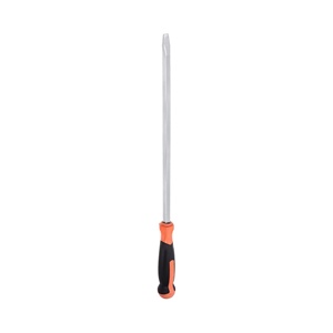 Wholesale Extra-Large Flathead Screwdriver Enlarged Lengthened Flat-Head Long Thickened <b>Rod</b> Pry Bar <b>Plastic</b> Handle Screwdriver - Product Image 1
