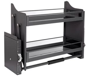 Kitchen Cabinet <strong>Pull</strong> <strong>Out</strong> Drop Down Printer <strong>Shelf</strong> Hardware Kitchen Elevator Glass Basket - Product Image 4
