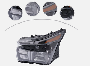 Phare de phare automatique Ko USA pour hyundai SANTAFE 2023 2024 <span class=keywords><strong>2022</strong></span> 2025 - Product Image 4
