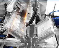 Machine d'emballage automatique de boîtes de parfum, de cartes à jouer, de boîtes cosmétiques, machine d'emballage en cellophane 3D