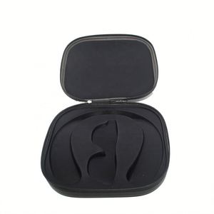 Étui pour écouteurs personnalisé anti-stress DIY, grande capacité, inserts en PU, fermeture éclair, design antichoc, matériau EVA simple pour le rangement en voyage - Product Image 2