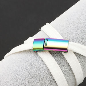 <span class=keywords><strong>Lacet</strong></span> plat à boucle magnétique Mise à niveau des lacets faciles Lacets magnétiques étirés sans attache <span class=keywords><strong>Lacet</strong></span> magnétique magnétique élastique - Product Image 4