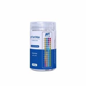 Bandelettes de test de pH 0-14 pour l'eau, la salive, les tests d'acidité et d'alcalinité de l'urine, 80x5 mm, 30 bandelettes par sachet - Product Image 3