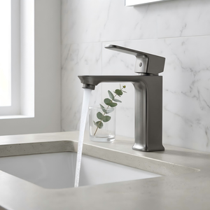 Solución Integral para Lavabos: Lavabo Moderno Individual para Baño con Grifo Monomando de Agua Fría y Caliente para Proyectos - Product Image 3