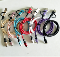 Kabel Pengisian Cepat USB 2.0 A ke C / C ke C 3A 5FT
