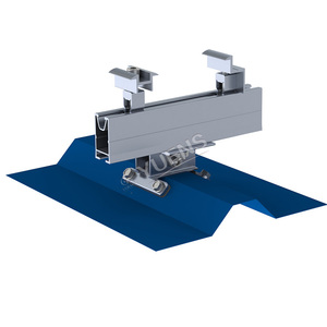 Abrazadera Metálica Trapezoidal AL6005-T5 de Fábrica Yuens para Techos de Lámina, Soporte de Montaje para Paneles Solares, Clip Solar Universal con Bloqueo - Product Image 2
