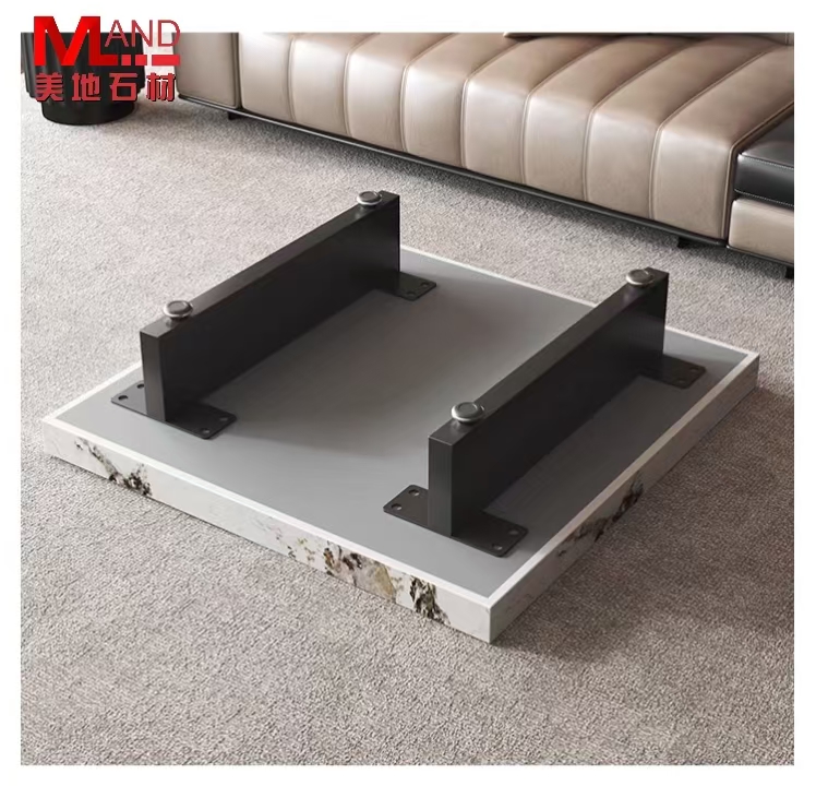 natural marble coffee table