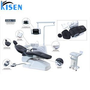 Kisen Foshan - Sillón Dental de Nuevo Diseño con Bandeja, Lámpara LED con Sensor, Taburete para Dentista, Plástico, Eléctrico, CE - Precio de Fábrica - Product Image 2