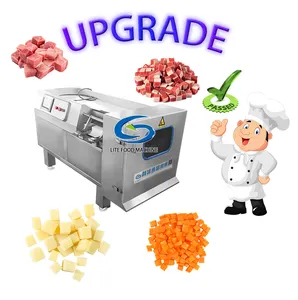 Fresh Beef Dice Commercial Chicken Dicer QD03 Cheese Cutter Cubic Frozen Meat Cube Cut Machine