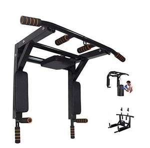 MKAS Calisthenics attrezzatura per il Fitness con soffitto da palestra per interni Pull up Pull up mento-up mento-up Barra Pull up - Product Image 4
